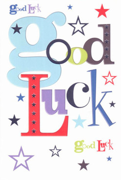 This captivating good luck card, frequently selected for Ruislip's significant milestones, radiates assured encouragement with a playful twist. The first letter-a large, sky-blue 'g'-sets an upbeat tone, while bold accents of ruby and deep violet hint at both seriousness and celebration, much like Ruislip's blend of tranquil neighborhoods and vibrant high street life. On a field of bright white, stars of every size and hue-inky navy, gentle lilac, misty blue-scatter as if celebrating a Clearwater Park sunset. Varied, designer-style typefaces interlace to create a composition both artistic and inviting, echoing the care we put into each arrangement made in the heart of Ruislip. Each letter is a statement, their textures whispering with the tactile satisfaction of premium card stock, much like the smooth feel of a luxury sympathy or celebration card chosen at Ruislip Florist. This card is the perfect companion for anyone rooted in Ruislip, whether passing through West End Road on the way to an exciting challenge or receiving good news at home. It delivers not just words, but a sensory experience of encouragement and pride, wrapping every message in a feeling that luck has truly arrived.